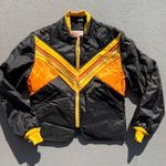 Vintage 70s Bombardier Mode Inc Ladies High Fashion Suit snow ski winter Black Size M Photo 1