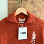 The Animals Observatory Raven Alpaca Knit Oversized Sweater Orange Photo 6