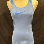 Nike dry fit blue athletic tank size S Photo 0