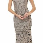 JS Collections  NWT Soutache Embroidered midi trumpet Dress,6, special occasions Photo 0