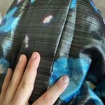 ASOS Floral Chiffon Puff & Ruched Long Sleeve Mini Dress Photo 7