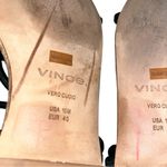 Vince  Black Leather Hazen Napa Slingback Gladiator Sandals Shoes size 10 Photo 4