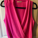Timing pink Surplice Tank NWOT Photo 0
