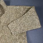 Vtg Levis Silvertab Womens Large Green Itchy Pullover 1/4 Zip Boxy Crop Sweater Green Photo 6