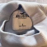 Hollister • Soft Blue Cotton Sweat Shirt Butterflies • Sz S • EUC • 90s 2000s Photo 3
