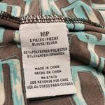 Danny & Nicole DANNY &NICOLE women’s top 16 P, short sleeve, tie back Photo 9