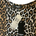 Premise  Leopard Print Sheer Blouse Photo 2