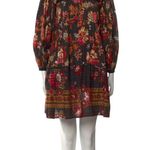 Sea New York Pascale Ruffle Tiered Eyelet Pattern Midi
Dress Size 0 Brown Photo 0