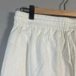 J Crew New Seaside Pant Women White Linen Blend Pull On Pockets Travel Size 8 Photo 6