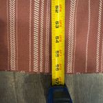 MONTEAU Rose Striped Sleeveless Jumper Size L Leg Slits Sash at waist Beach Fun Pink Size L Photo 11