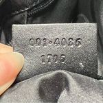 Gucci Drawstring Bucket Bag Leather Silver Chain Link Strap Nylon VTG Photo 10