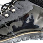 Cole Haan ZeroGrand Hiker Boot Black Patent Sherpa Ankle Waterproof Women 7.5 Photo 11
