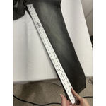 Womans Stamp 10 Size 16 Black Straight Jeans Belt Photo 5