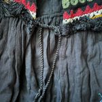 ZARA Bohemian Embroidered Jacket/Top Medium Photo 6