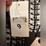 Pilcro  Black Sheer Sequin Mesh Tank Top NWT Photo 6