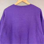 Vintage Sweatshirt Kittens Birdhouse Size Large Purple Women Quirky Playful Twee Photo 6