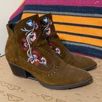 Carlos Santana Embroidered Western Booties Photo 0