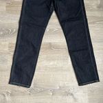 NEW Amo Womens Blue Mid Rise Bow Hem Straight Leg Ankle Jeans Size 27 Photo 8