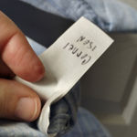 Tahari  Size Medium Blue Striped Long Roll-Tab Sleeves Popover Linen Rayon Shirt Photo 6