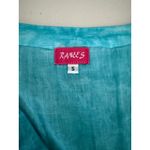 Ranee's Teal Blue Boho Embroidered Pom Photo 2