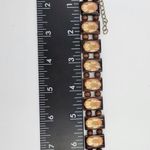 Vintage The Legend of the Dreamcatcher Wooden Native American Tile Bracelet 7" Photo 6