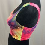 Love j Vibrant Tie-Dye Crop Tank Top womans size small Photo 2