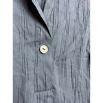 Foxcroft  Navy Sloane Crinkle Mini Dress Sz. XS Photo 3