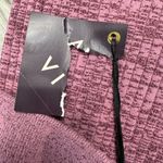 Ava & Viv  NWT Pink Ribbed Short Sleeve Lounge Set Women's I16 Photo 6