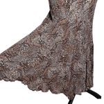 Newport News Snakeskin Print Stretch Maxi Skirt Size 8 | Mermaid Hem Y2K Grunge Photo 3