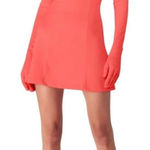 NWOT Miscreants Cupid‎ Coral Mini w/ gloves • US 2 Orange Photo 0