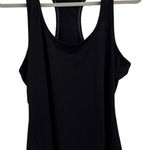 Athleta  Gym Racerback Everyday Athletic Active Black Tank Top Size Large Photo 0
