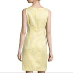 Chetta B  Filigree Brocade Cocktail Dress Metallic Photo 1