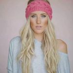 NEW!! Knitted Dark Gray Head Warmer Photo 3