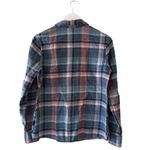 Patagonia Heywood Flannel Button Front Shirt Plaid Women's Organic Cotton Sz 4 # Photo 4