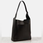 NWT THE ROW Blake Leather Tote Shoulder Bag in Black Photo 1