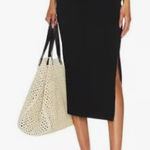 Bobi  Los Angeles by Revolve Ruched Midi Skirt Photo 0