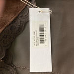 Bishop and Young NWT Babydoll Vegan Leather & Lace Trim Cami Tank Sz. XS Biker Luxe Photo 11