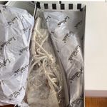 Lovemarks White Lace Up Heels Photo 1