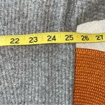 EXPRESS Gray V-Neck Sweater Women’s Small Soft Knit Long Sleeve Pullover Photo 9