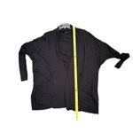 prAna  Cardigan Womens XL Black Boho Casual Long Sleeve Foundations Wrap Photo 4