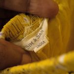 Sim & Sam Sim & San | Sunny Yellow Floral Midi Dress Photo 4