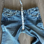 Paige Hollywood Hills Jeans Womens 28 Classic Rise Bootcut Distressed Blue Photo 6