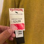 Cyrus  Cardigan Women’s Small NWT  Open Front knitted Dark Mustard Warm Soft Photo 5