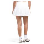Laura Ashley Women's White High Rise Pleated Skort Sz L Tennis Golf Pickleball Photo 1