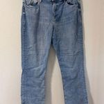 frame denim  Le High Straight Frayed Hem Jeans Size 33 Photo 0