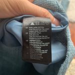 H&M Blue Woven Tweed Biker Jacket Blazer Size 4 Photo 7