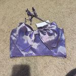 Miss Selfridge  taffeta bow detail cami top in lilac never worn Photo 3