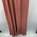 Birdy Grey Kira Chiffon One Shoulder Bridesmaid Maxi Dress Chiffon Desert Rose S Photo 8