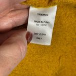 North Style Wool Coat Women Geometric Pockets Jacket Artsy Boho Yellow Sz 1X Gold Photo 10