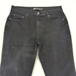 Levi's  505 Straight Leg Women Jeans Black Size 10 Stretch Photo 2